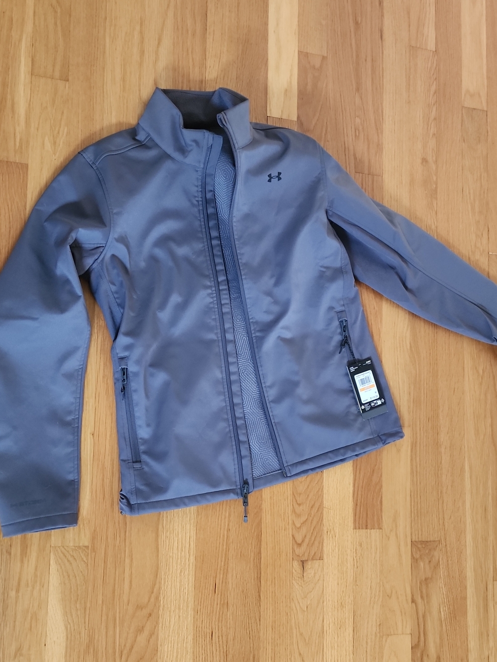 NWT Under Armour Gray Women's Lightweight Softshell Jacket